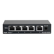 Ruıjıe Reyee Rg-es105d 5 Port 10/100 Tak Calıstır Metal Kasa Swıtch