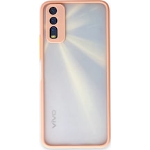 Newface Vivo Y11s Kılıf Montreal Silikon Kapak - Pembe Newface Vivo Y11s Kılıf Montreal Silikon Kapak - Pembe