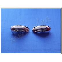 Dacia Duster Krom Ayna Kapağı 2018 Sonrası 2 Parça Abs  Krom