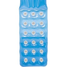 59892 Düz Renkli Bardaklı Yatak 188 Cm, Su Sporları, Plaj Malzemesi, Şişme Ürün, Yüzme Aksesuarı, Kamp, Dalış, Güvenlik Belirtilmemiş