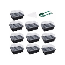 Suntek 12 Hücreli Bitki Tohumları Kutu Tepsisinde Büyür