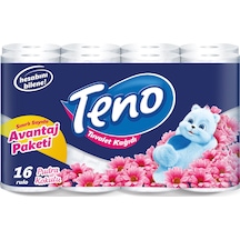Teno Ultra Tuvalet Kağıdı Çift Katlı 16 Lı Paket Pudra Kokulu (Av