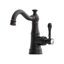 Orka Topkapı Tp1448B Siyah Antik Lavabo Armatürü