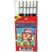 Faber-Castell Keçeli Kalem 6  Renk