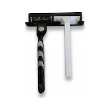 Mor Yapışkanlı Traş Bıçak Bıçağı 2 Jilet İçin Traş Bıçaklık 2li Jiletlik Banyo Organizer