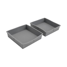 Kolay Pişirme Ve Yemek Hazırlığı İçin Sac Tepsi Bölücüler - Fırın, Mikrodalga Gri