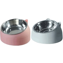 Kedi Köpek Mama Kabı Çelik Evcil Hayvan Mama Kabı İçme Suyu Kabı
