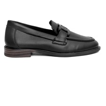 Mammamia D24ya-3235 Kadın Deri Casual Ayakkabı Siyah-siyah