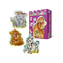 Eğlenceli Puzzle - Orman Hayvanları