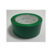 Renkli Koli Bandı, 45 Mm X 100 M Boyutunda, Yeşil Renk