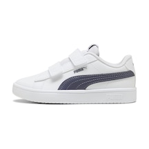 394253-25 Puma Rickie Classic V Ps Çocuk Spor Ayakkabı Beyaz 394253-25 Beyaz - Lacivert