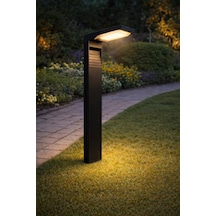 Hero Led 10w Solar Led Bahçe Aydınlatma Armatürü 3200k Günışığı Ip54 Suya Dayanıklı Kazıklı Dış Mekan Armatür