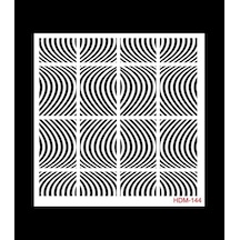 Hdm144 Cadence Home Dekor Stencil 25X25