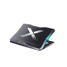 Polham Ultra Sessiz 6 Fanlı Laptop Soğutucu Stand, Led Işıklı Gaming Laptop Soğutucu 6 Kademeli