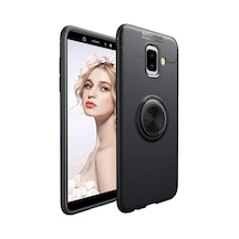 Samsung Uyumlu Galaxy J6 Plus (Sm-J610F) Yüzüklü Manyetik Ravel Kilif 513341906