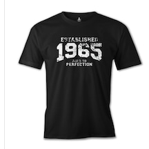 1965 Aged To Perfection Siyah Erkek Tshirt