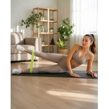 Spor Egzersiz Direnç Bandı Yoga Pilates Ve Fitness Antrenman Lastiği - Lisinya Yeşil