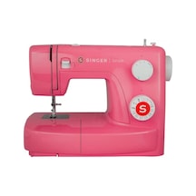 230128140 Serbest Kol Dikiş Makinesi Simple 3223 Kırmızı, Plastik, 45 X 22 X 35 Cm, Pembe Standart