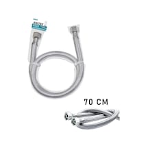 Kinetex Ktx-2882 Flex Şofben Ve Kazan Hortumu 70 Cm Dişi-dişi 1/2"- 10'li Paket Diğer