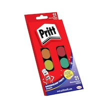 Pritt Sulu Boya Büyük Boy 21 Renk 1671703 Çok Renkli