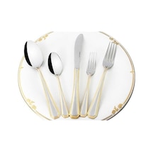 Mikasa Moor Classico Gold 30 Parça Çatal Kaşık Bıçak Seti Altın