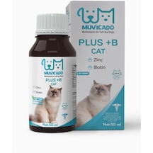 Muvicado Kedi Tüy Sağlığı Damlası Plus +B Kediler İçin Tüy Tırnak Sağlığı Destekleyeci 50 ML
