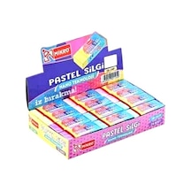 Mikro Silgi Renkli Soft Pastel 2b-24 - 3 Adet