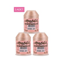 3 Adet Altınbaşak Oya Ve Dantel İpi 20 Gr - Royaleks - No: 301 Çok Renkli