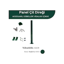 Profil Direk 50 Cm - Çim Çit Direği Panel Çit Direği 2 Adet