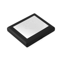 Zekupp Kalp Desenli Metal Sigara Tabakası N11.1012