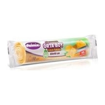 Polmix Büzgülü Limon Kokulu Orta Boy Çöp Torbası 10 x 30'lu 55 x 60 CM