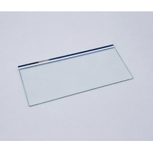 Araç İçi Buzdolabı Cam Rafı 37,5x15,5 Cm Karavan Tekne Minibar Rafı En: 375mm Derinlik: 155mm