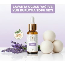 Sera Natura Lavanta Uçucu Yağı 20 ML + Yün Kurutma Topu