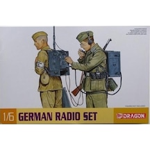 Dragon 75015 1/6 Ölçek, Alman Telsiz Seti Plastik Model Kiti-51777