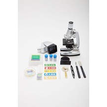 Nikula-50x-100x-200x-400x-600-1200x Çocuklariçin Eğitici Projektörlü Mikroskop Seti