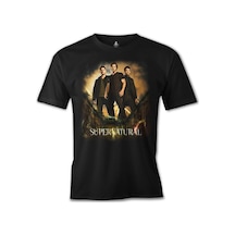 Supernatural Siyah Erkek Tshirt