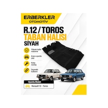 R.12 / Toros Taban Halısı Siyah - Erb090