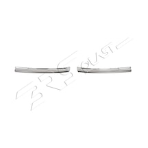 Volkswagen Tiguan Uyumlu 2016-2020 Krom Ön Panjur 2 Parça Paslanmaz Çelik