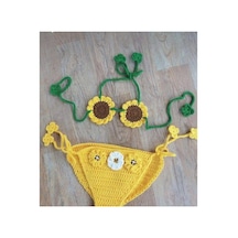 El Örgüsü Bebek Bikini Takım "" Beden Ölçülerini Dikkate Alınız "" Özellikle Belirtebilirsinz Hijyenik Ürün Olduğu İçin Kabul Edilmemektedir