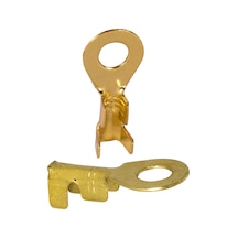Sarı Kablo Pabuç Halka Tks-4 M4 Halka Tip Terminaller 4.2mm - 7 Adet