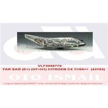 VALEO 43763 FAR SAĞ C4 04- ELEKTRİKLİ H7+H1