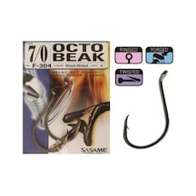 Sasame F-304 Octo Beak 5/0 Serisi Olta Iğnesi 5-0