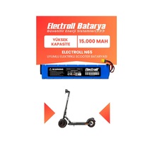 Electroll N65 Uyumlu Batarya Yüksek Kapasite 48v 15.000mah Elektrikli Scooter Bataryası Diğer