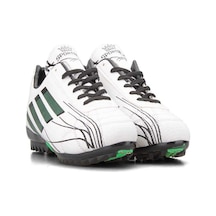 Sportaç Lig Mbappe Numara 37 Genç Halı Saha Futbol Ayakkabı Beyaz Beyaz - Siyah - Yeşil