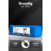 Grundig Uyumlu Vcr 9031 6400mah Robot Süpürge Bataryası M.ö