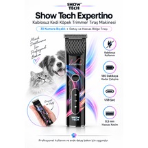 Showtech Expertino Şarjlı Kedi Köpek Pati Altı Ve Hijyen Tıraş Makinesi