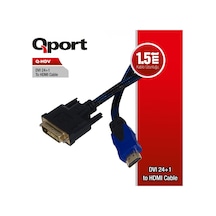 Qport Q Hdv Dvı 24 1 To Hdmı Çevirici