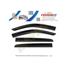 Cam Rüzgarlığı Fermeq Mugen Ford Ranger 2015+  4lü