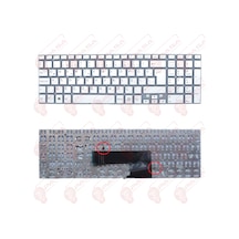 Sony Uyumlu Vaio Svf15416Stw, Svf154B1Ew Klavye Tuş Takımı Q Beyaz Tr
