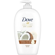 Dove Hindistan Cevizi ve Badem Sütü Nemlendirici Sıvı Sabun 450 ML